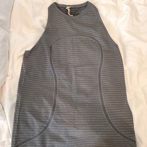 Lululemon Grey High Neck Top
